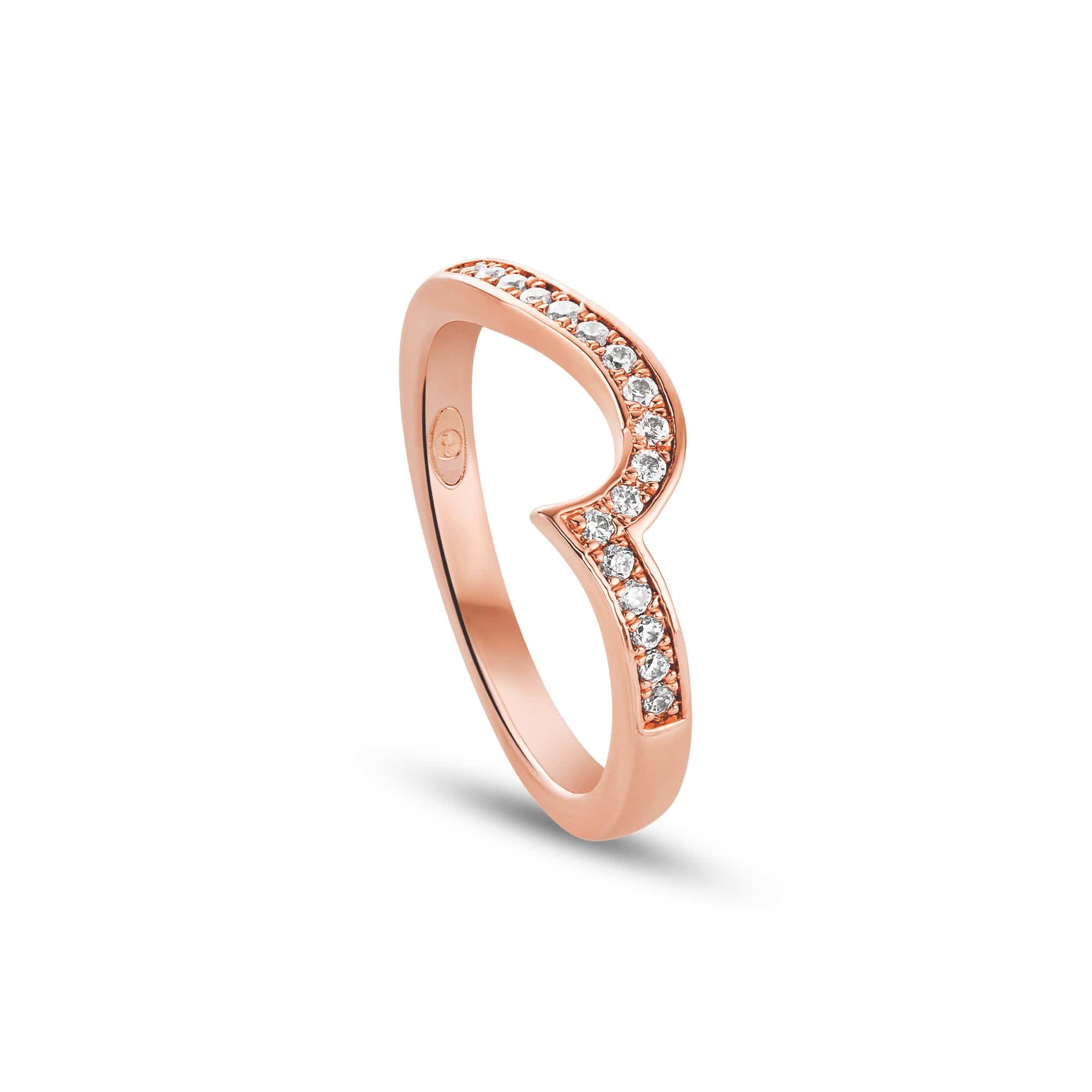 18ct Rose Gold Forever Fairytale Wedding Ring