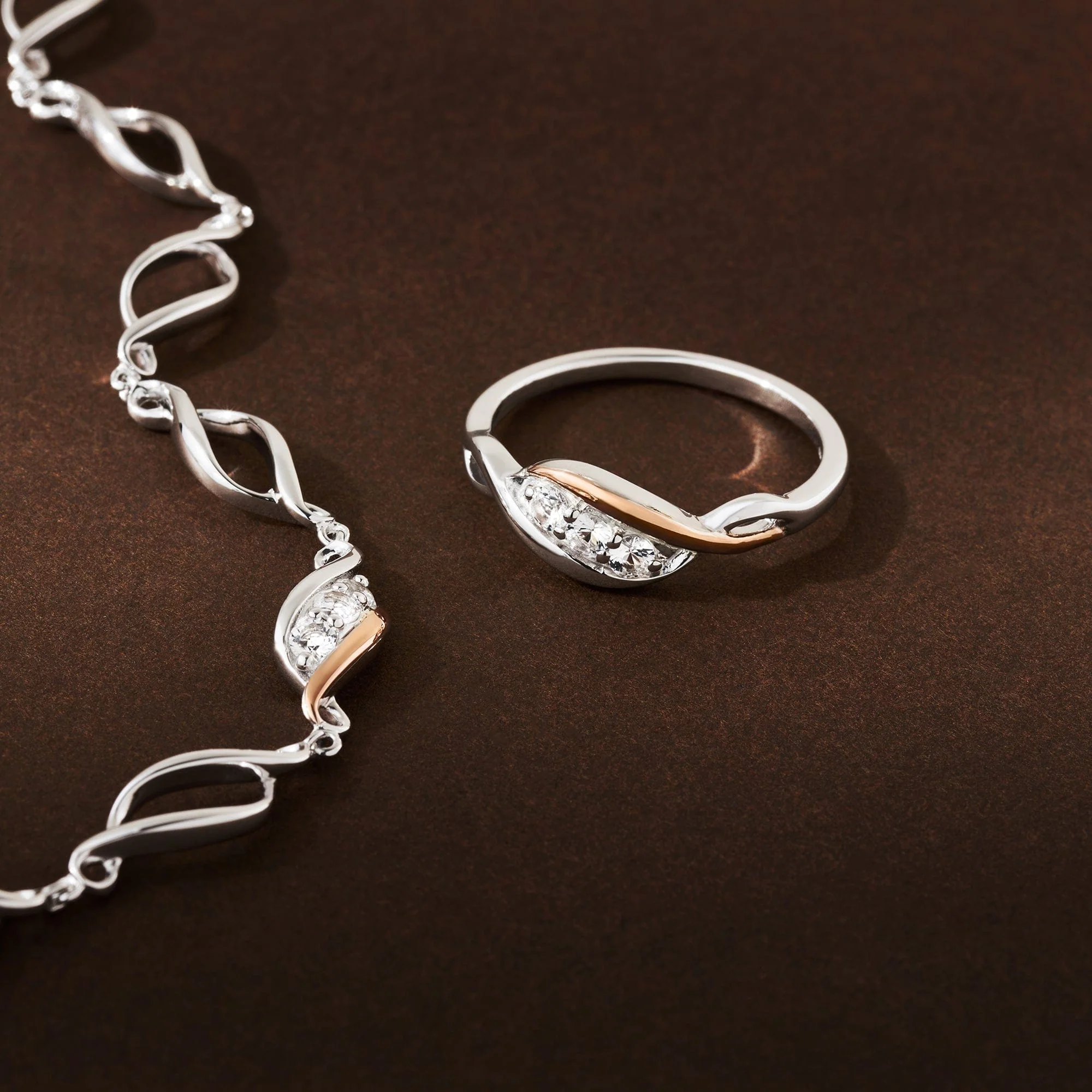 Past Present Future® Sterling Silver Ring with Topaz - Image 5