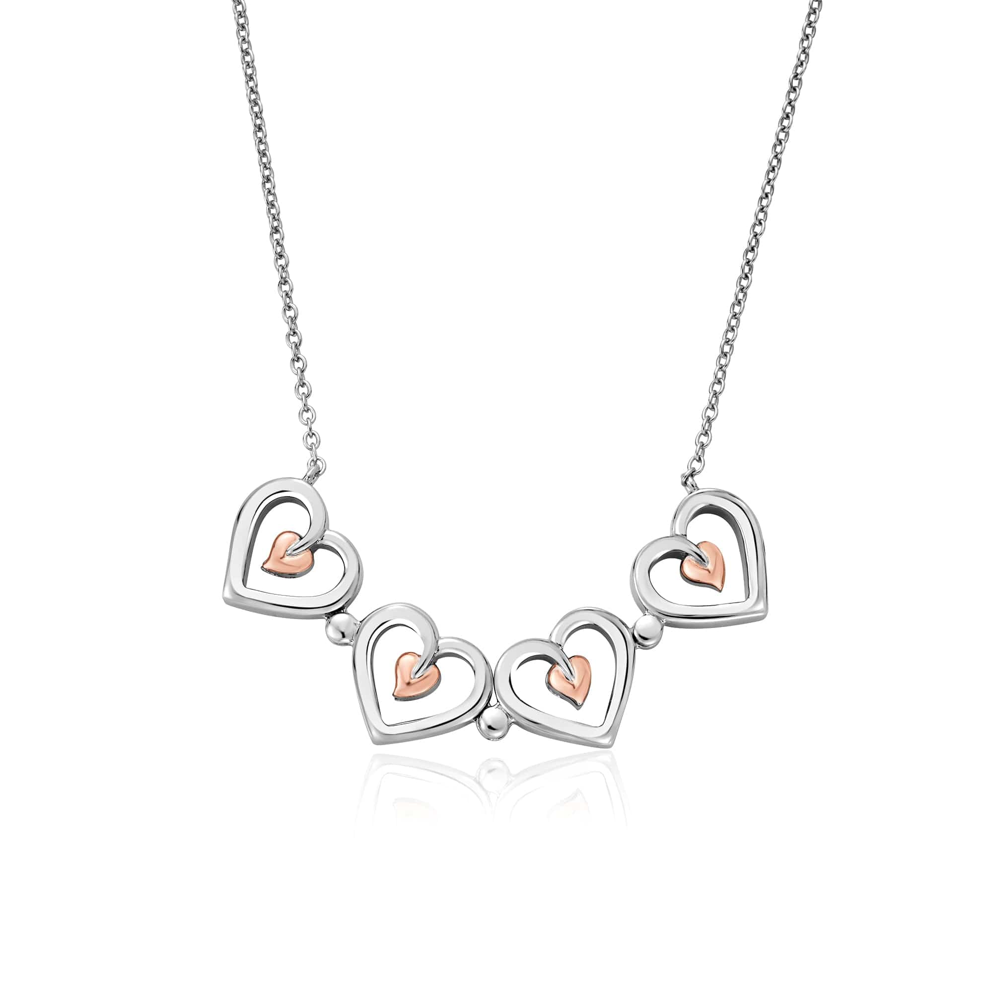 Tree of Life® Sterling Silver Heart Necklace - Image 2