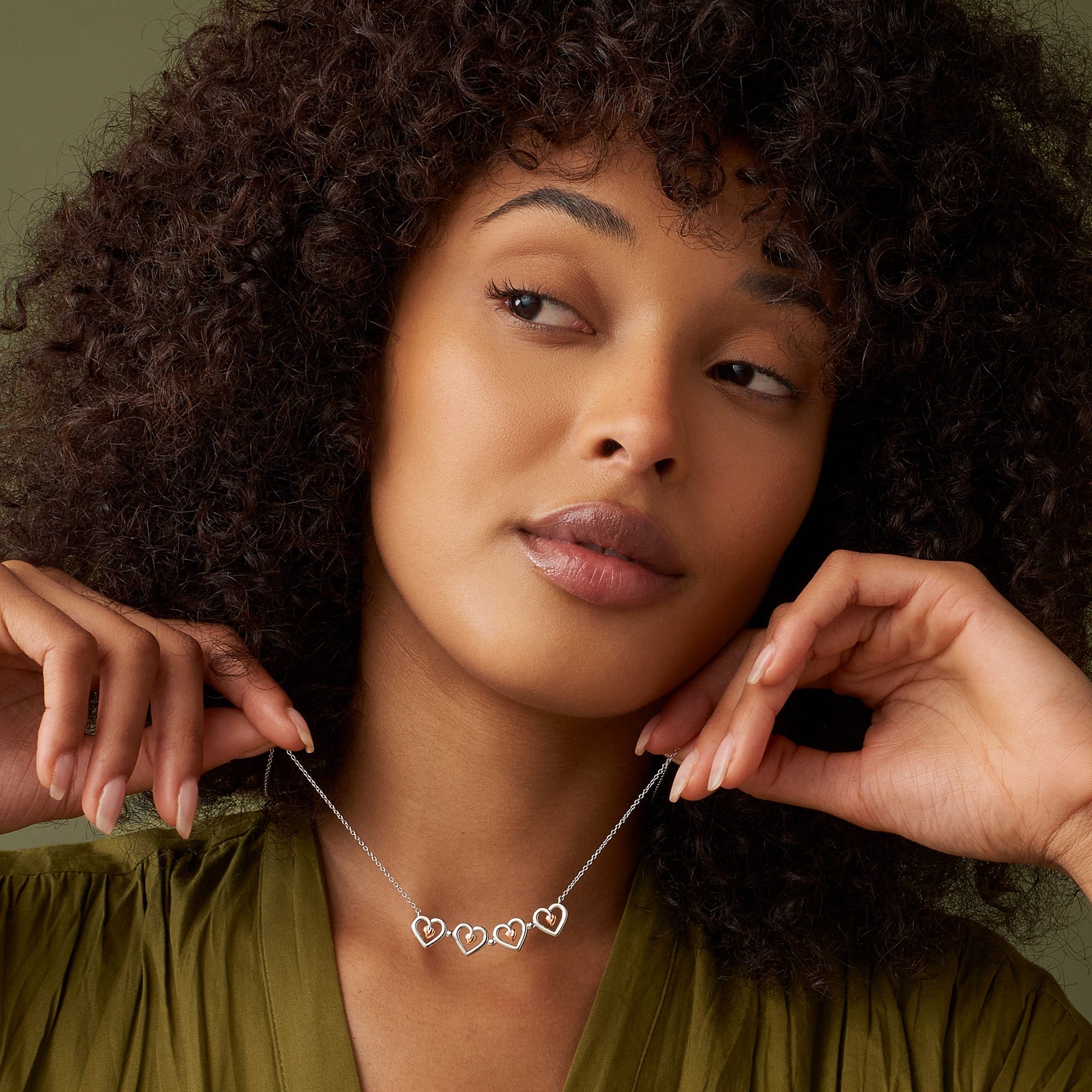 Tree of Life® Sterling Silver Heart Necklace - Image 3