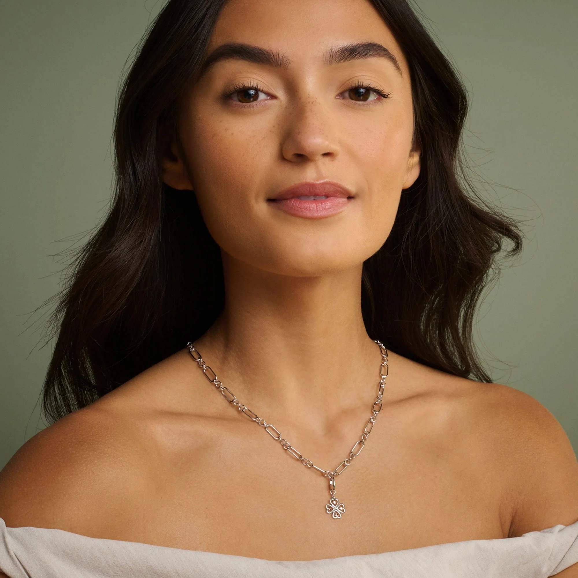 Insignia Sterling Silver Charm Necklace - Image 3
