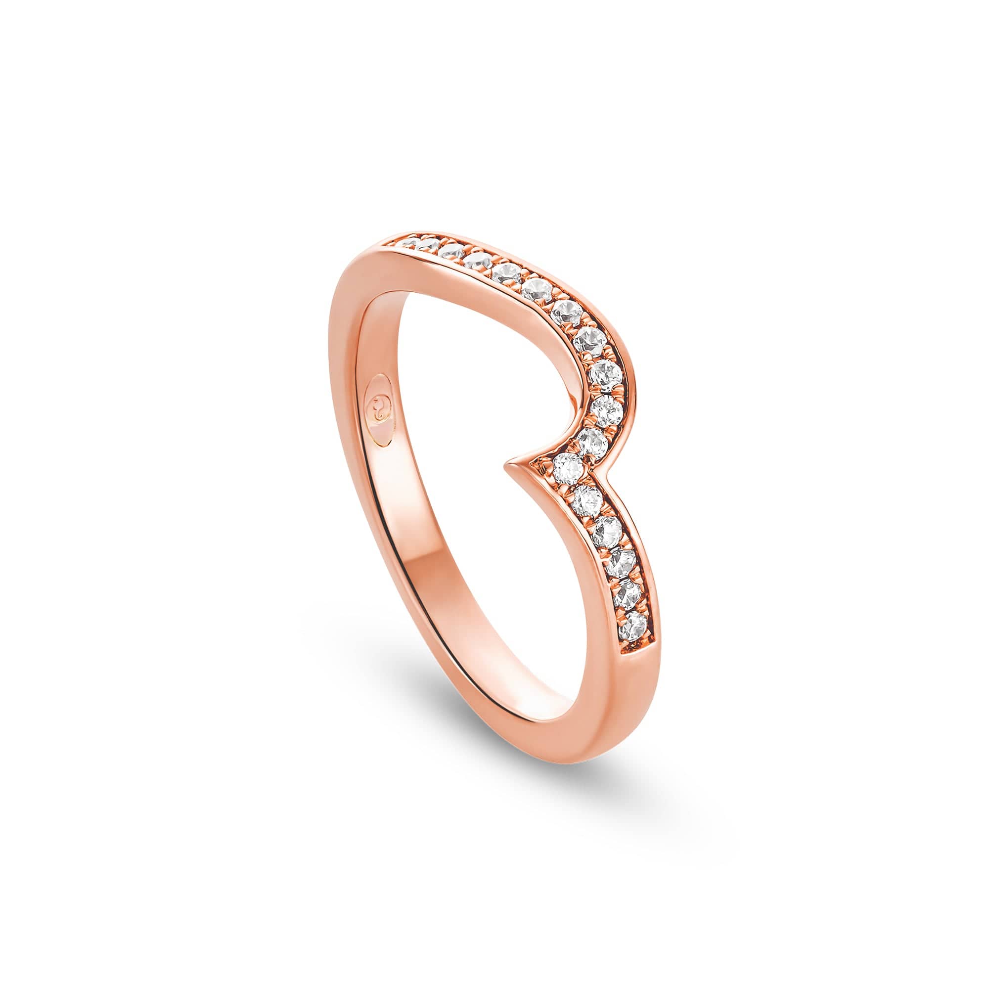 9ct Rose Gold True Romance Wedding Ring