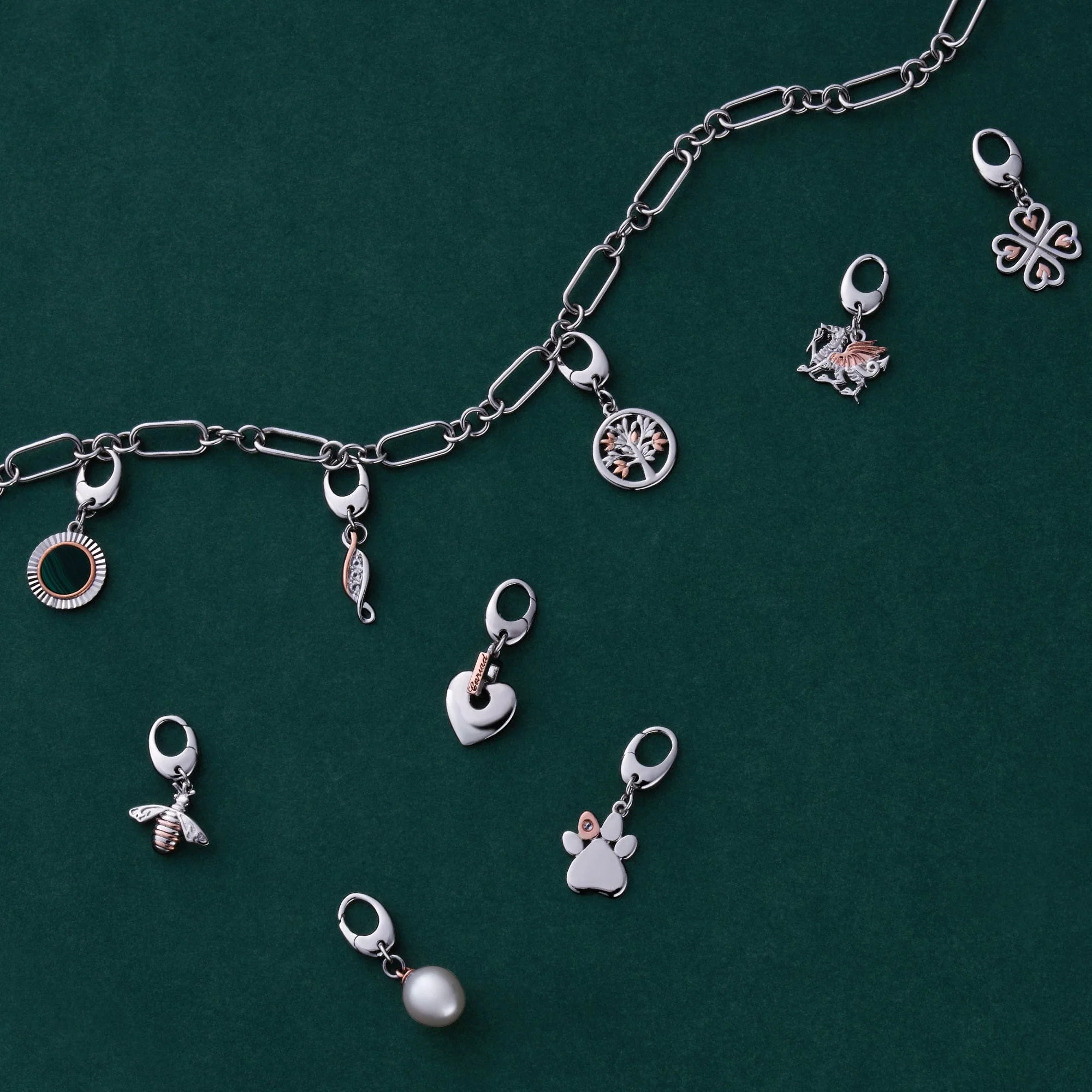 Insignia Sterling Silver Welsh Dragon Charm - Image 3